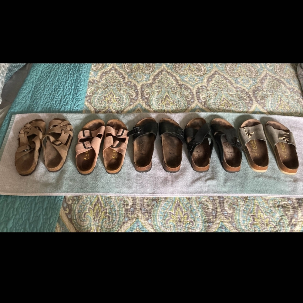 BIRKENSTOCK WOMANS Vintage late 90s too Early 2000s Sandals size 6 to 6.5 WOMANS